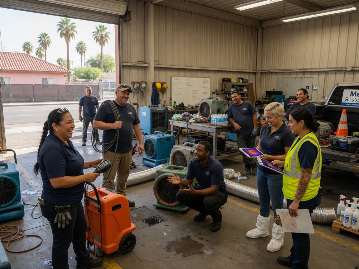 The Spotless Restoration &amp; Carpet Care team