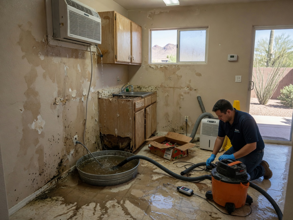 water damage restoration in Apache Junction
