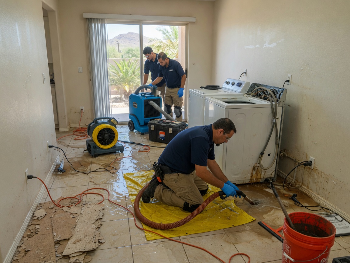 Water Damage Restoration in West Mesa, AZ 85201