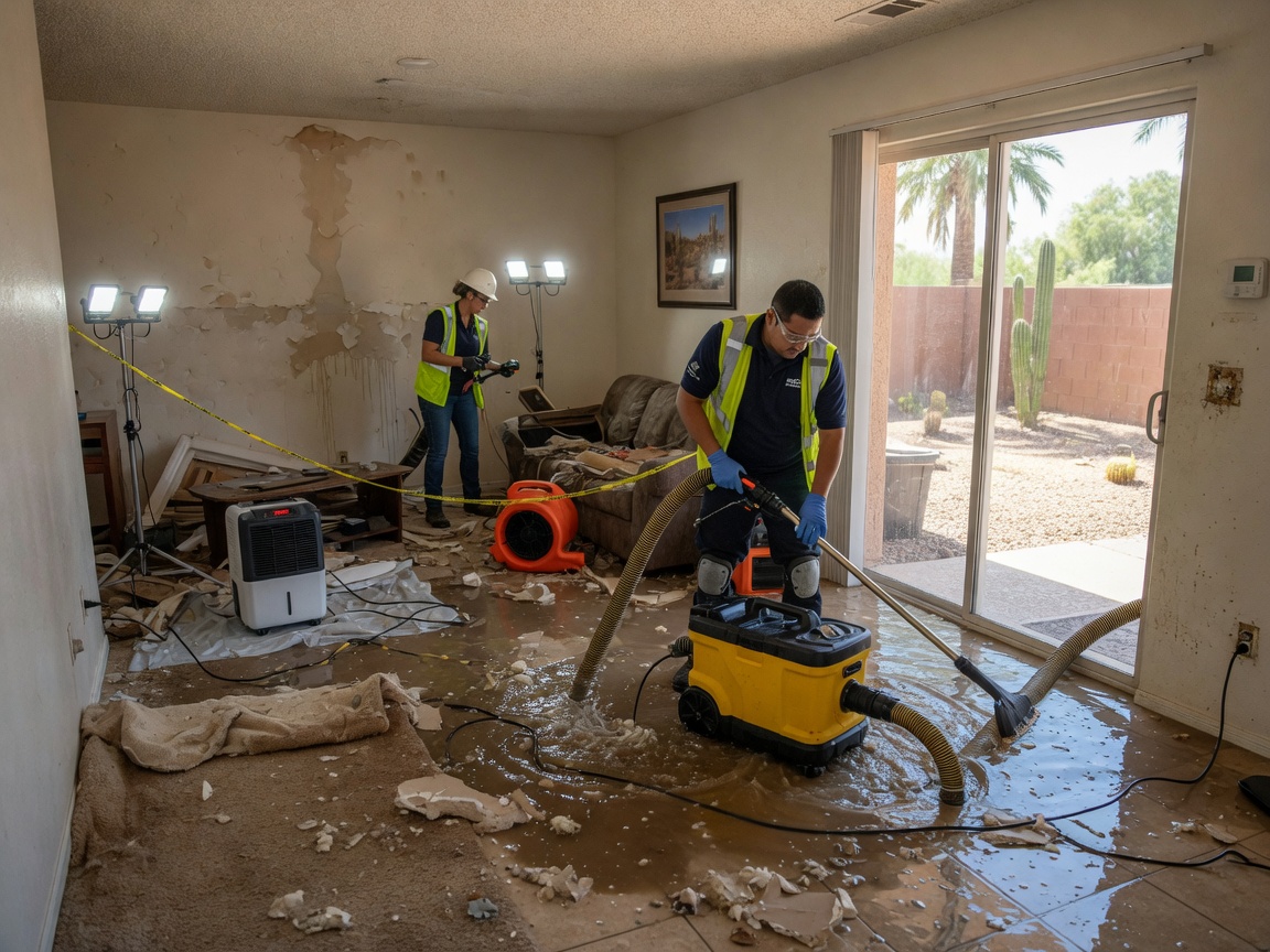 Emergency Water Extraction in Mesa, AZ