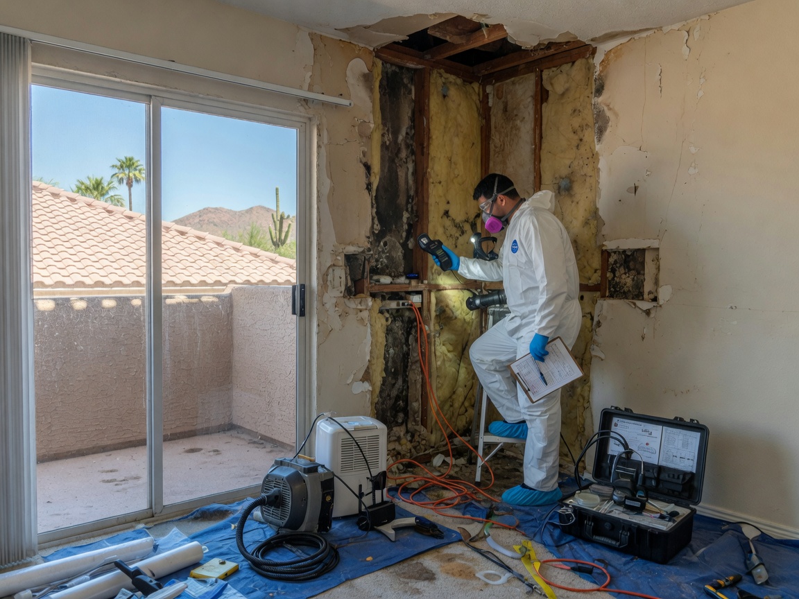water damage restoration in Las Sendas